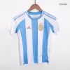 Argentina Home Kids Soccer Jerseys Kit Copa America 2024 - gogoalshop