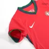 Portugal Home Kids Soccer Jerseys Full Kit EURO 2024 - gogoalshop