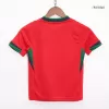 Portugal Home Kids Soccer Jerseys Full Kit EURO 2024 - gogoalshop