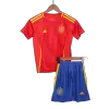 Spain Home Kids Soccer Jerseys Full Kit EURO 2024 - gogoalshop