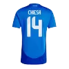 CHIESA #14 Italy Home Soccer Jersey EURO 2024 - gogoalshop