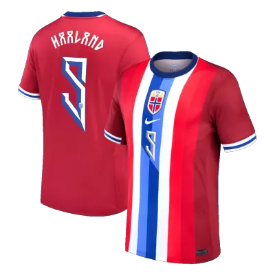 HAALAND #9 Norway Home Soccer Jersey 2024 - gogoalshop