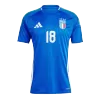 BARELLA #18 Italy Home Soccer Jersey EURO 2024 - gogoalshop