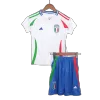 Italy Away Kids Soccer Jerseys Full Kit EURO 2024 - gogoalshop