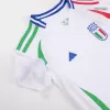 Italy Away Kids Soccer Jerseys Full Kit EURO 2024 - gogoalshop