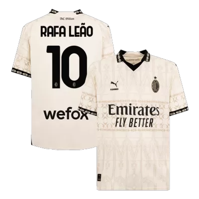 RAFA LEÃO #10 AC Milan X Pleasures Fourth Away Soccer Jersey 2023/24 - gogoalshop