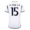 A POR LA #15 Real Madrid Home Soccer Jersey 2023/24 - gogoalshop