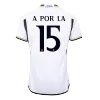 A POR LA #15 Real Madrid Home Authentic Soccer Jersey 2023/24 - gogoalshop