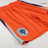 Netherlands Home Soccer Shorts 2024 - gogoalshop