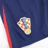 Croatia Away Soccer Shorts 2024 - gogoalshop