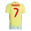 MORATA #7 Spain Away Soccer Jersey EURO 2024 - gogoalshop