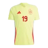 LAMINE YAMAL #19 Spain Away Soccer Jersey EURO 2024 - gogoalshop