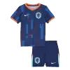 Netherlands Away Kids Soccer Jerseys Kit EURO 2024 - gogoalshop