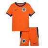 Netherlands Home Kids Soccer Jerseys Kit EURO 2024 - gogoalshop