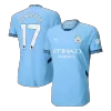 DE BRUYNE #17 Manchester City Home Authentic Soccer Jersey 2024/25 - gogoalshop