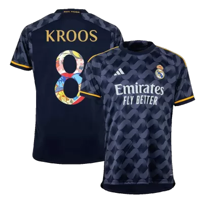 KROOS #8 Real Madrid Away Soccer Jersey 2023/24 - Sen2 Font - gogoalshop