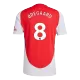 ØDEGAARD #8 Arsenal Home Authentic Soccer Jersey 2024/25 - gogoalshop