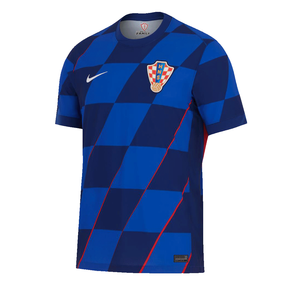 Croatia Away Soccer Jersey EURO 2024 | Gogoalshop