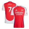 SAKA #7 Arsenal Home Soccer Jersey 2024/25 - gogoalshop
