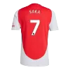 SAKA #7 Arsenal Home Authentic Soccer Jersey 2024/25 - gogoalshop