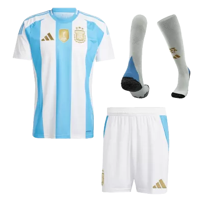 Argentina Home Jerseys Full Kit 2024 - gogoalshop