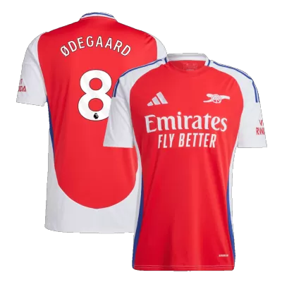 ØDEGAARD #8 Arsenal Home Soccer Jersey 2024/25 - gogoalshop