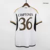 CAMPEONES #36 Real Madrid Home Soccer Jersey 2023/24 - gogoalshop