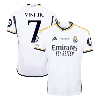 VINI JR. #7 Real Madrid Home Soccer Jersey 2023/24 - UCL FINAL - gogoalshop