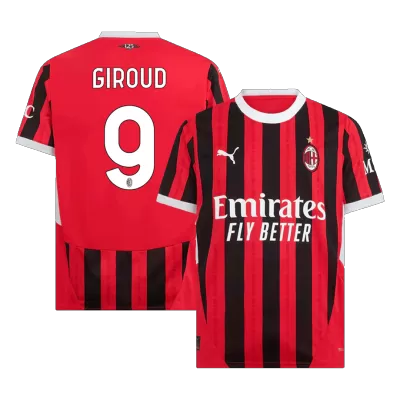 GIROUD #9 AC Milan Home Soccer Jersey 2024/25 - gogoalshop