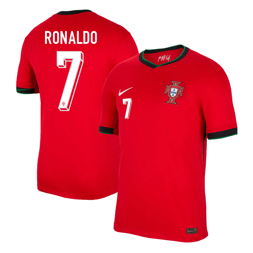 RONALDO #7 Portugal Home Soccer Jersey EURO 2024 | Gogoalshop