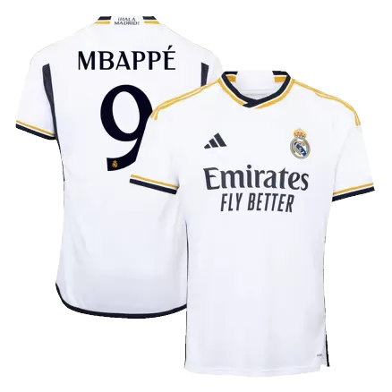 MBAPPÉ #9 Real Madrid Home Soccer Jersey 2023/24 - gogoalshop