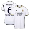 MODRIĆ #6 CHAMPIONS Real Madrid Home Authentic Soccer Jersey 2023/24 - gogoalshop