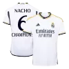 NACHO #6 CHAMPIONS Real Madrid Home Soccer Jersey 2023/24 - gogoalshop