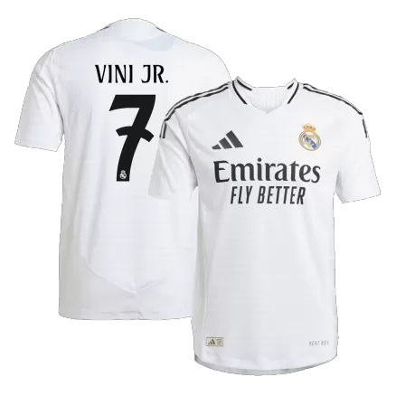 VINI JR. #7 Real Madrid Home Authentic Soccer Jersey 2024/25 - gogoalshop