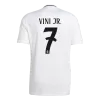 VINI JR. #7 Real Madrid Home Soccer Jersey 2024/25 - gogoalshop