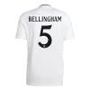 BELLINGHAM #5 Real Madrid Home Soccer Jersey 2024/25 - gogoalshop