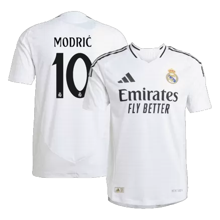 MODRIĆ #10 Real Madrid Home Authentic Soccer Jersey 2024/25 - gogoalshop