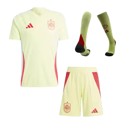 Spain Away Jerseys Full Kit EURO 2024 - gogoalshop