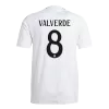 VALVERDE #8 Real Madrid Home Authentic Soccer Jersey 2024/25 - gogoalshop