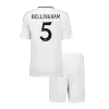 BELLINGHAM #5 Real Madrid Home Kids Soccer Jerseys Kit 2024/25 - gogoalshop