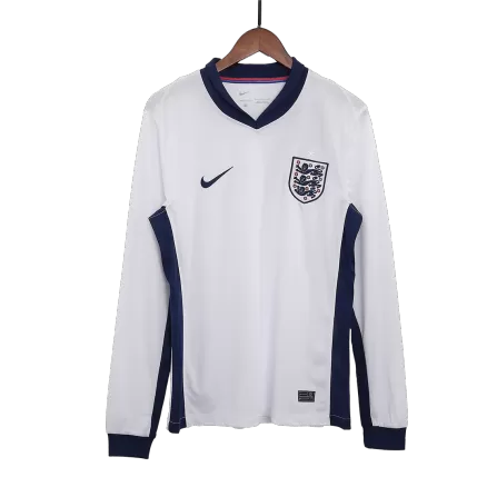 England Home Long Sleeve Soccer Jersey EURO 2024 - gogoalshop