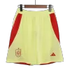 Spain Away Soccer Shorts 2024 - gogoalshop