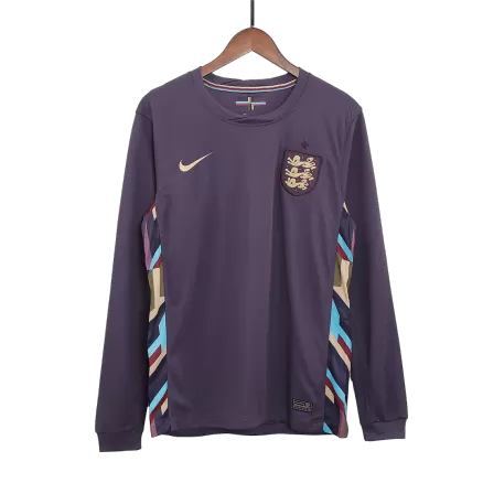 England Away Long Sleeve Soccer Jersey EURO 2024 - gogoalshop
