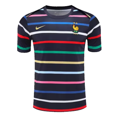 France Pre-Match Soccer Jersey EURO 2024 Blue - gogoalshop