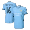 RODRIGO #16 Manchester City Home Authentic Soccer Jersey 2024/25 - UCL - gogoalshop