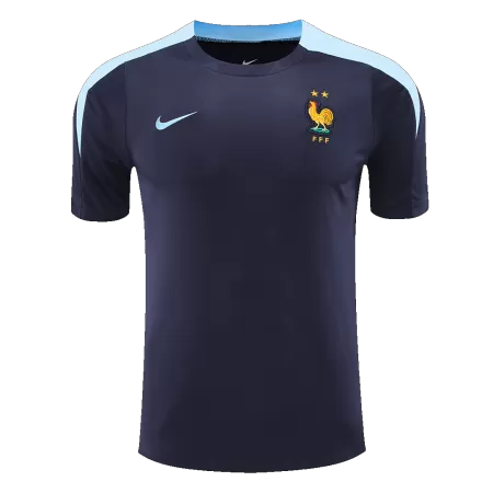 France Pre-Match Soccer Jersey EURO 2024 Navy - gogoalshop