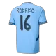 RODRIGO #16 Manchester City Home Soccer Jersey 2024/25 - UCL - gogoalshop
