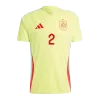 CARVAJAL #2 Spain Away Soccer Jersey EURO 2024 - gogoalshop