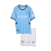 Manchester City Home Kids Soccer Jerseys Kit 2024/25 - gogoalshop