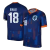 MALEN #18 Netherlands Away Soccer Jersey EURO 2024 - gogoalshop